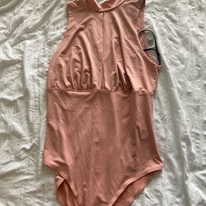 Pink Keyhole Bodysuit